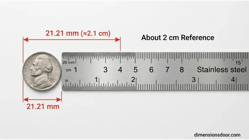 How Big Is 2 cm