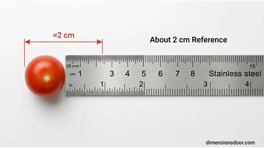 How Big Is 2 cm? Quick Visual Answer and Conversions