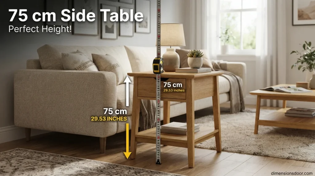 How Long Is 75 cm