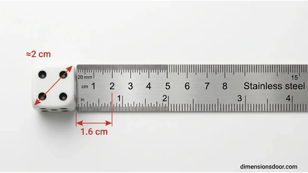 Objects That Are About 2 Centimeters Long