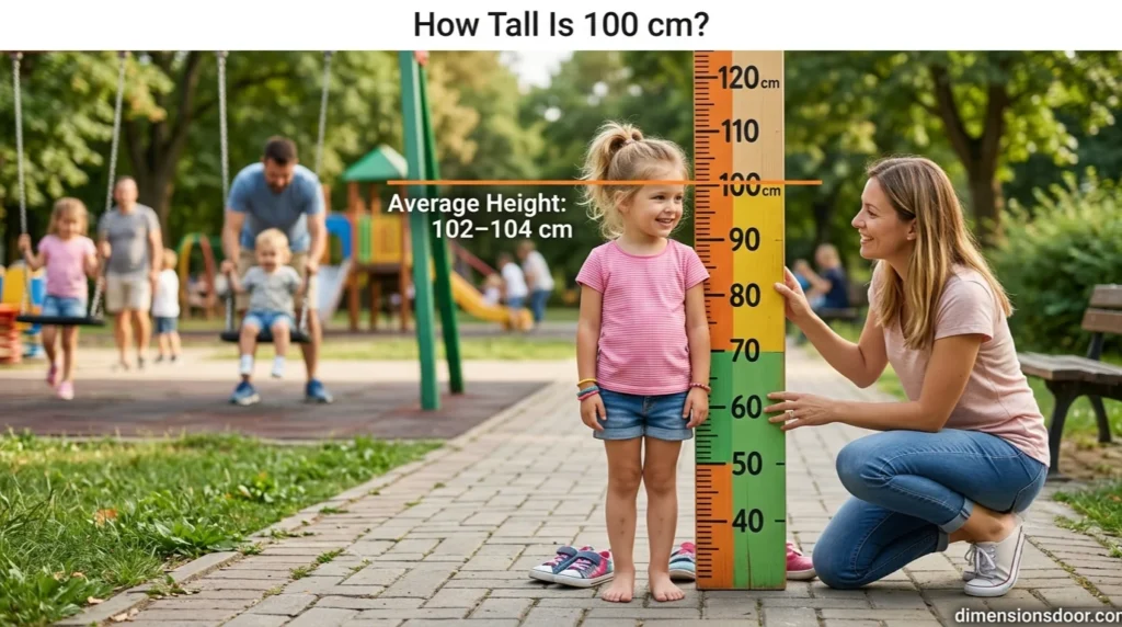 How Long Is 100 cm in Inches, Feet & Meters
