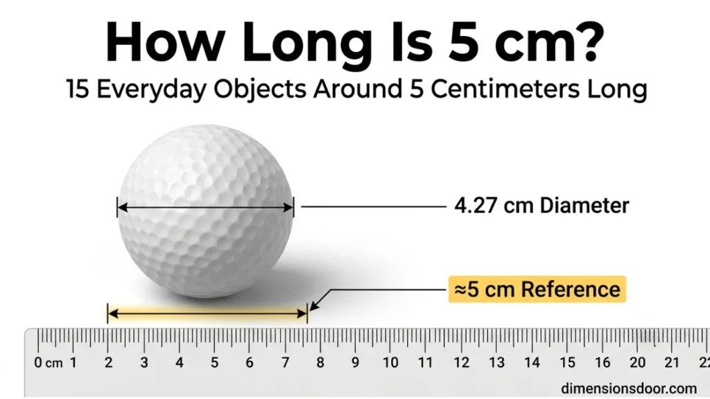 How Long Is 5 cm