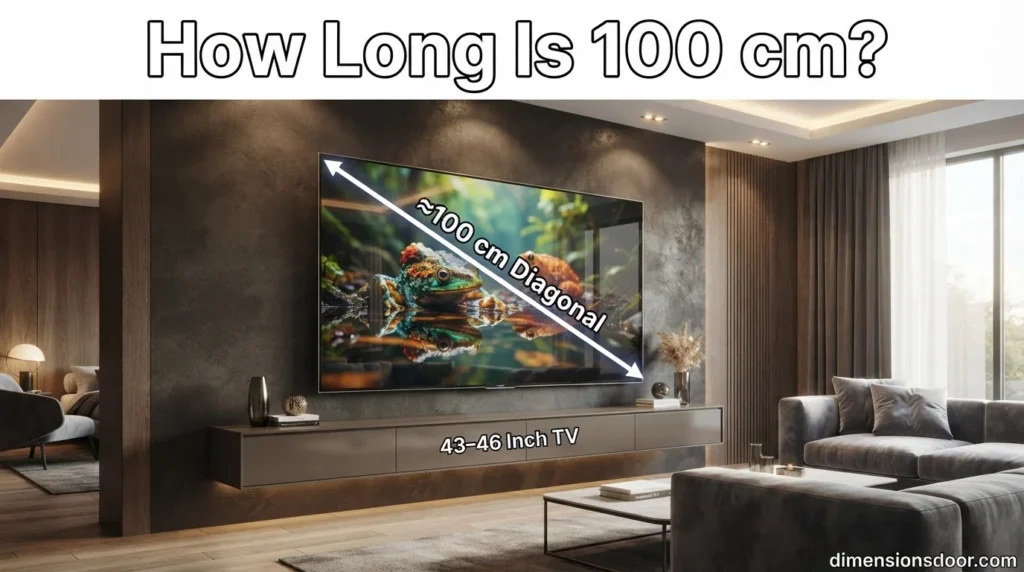 Everyday Objects That Are 100 Centimetre Long