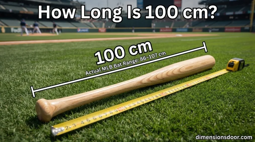 Everyday Objects That Are 100 Centimetre Long