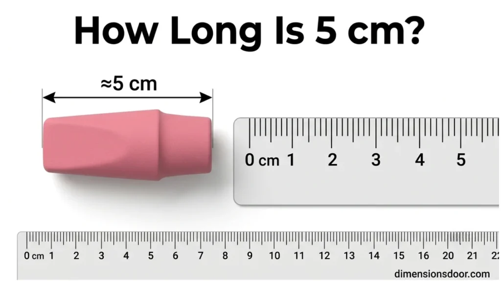 How to Measure 5 cm
