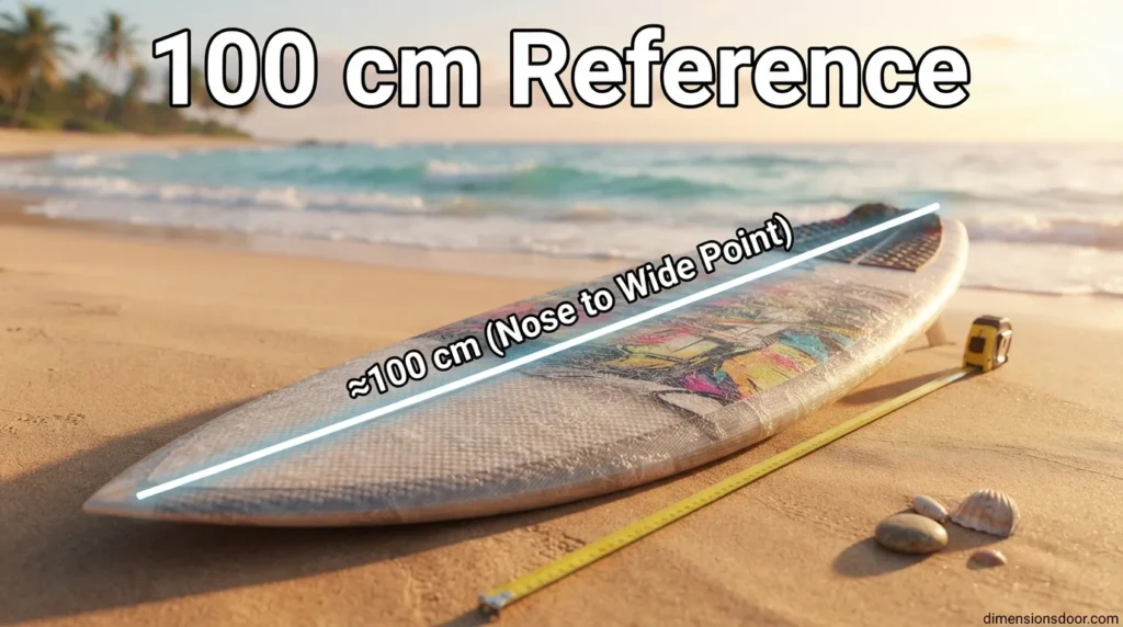 How Long Is 100 cm in Inches, Feet & Meters
