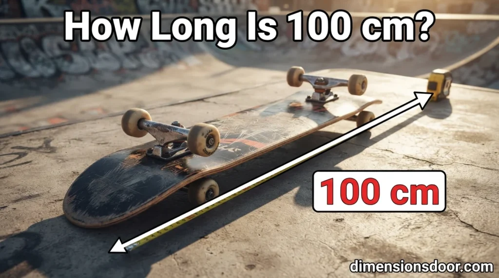 Everyday Objects That Are 100 Centimetre Long
