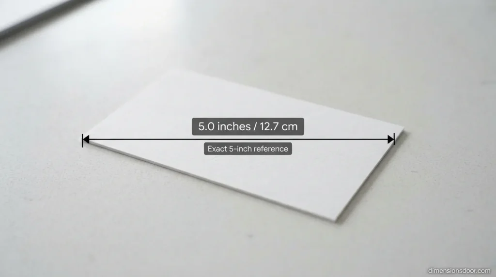 How Long Is 5 Inches?