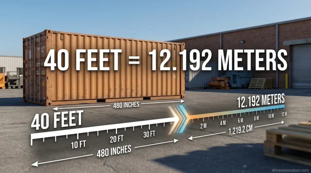 How Long Is 40 Feet