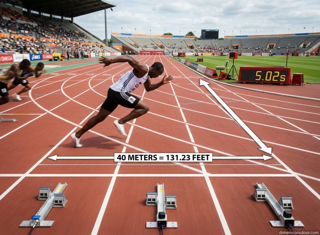 How Long Is 40 Meters? 15 Real-Life Examples, Comparisons & Visual Guide