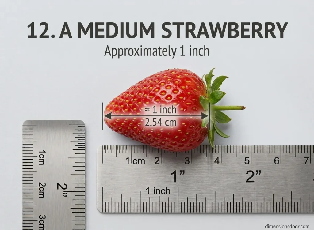 How Long Is 1 Inch? 15 Real-Life Examples, Comparisons & Visual Guide