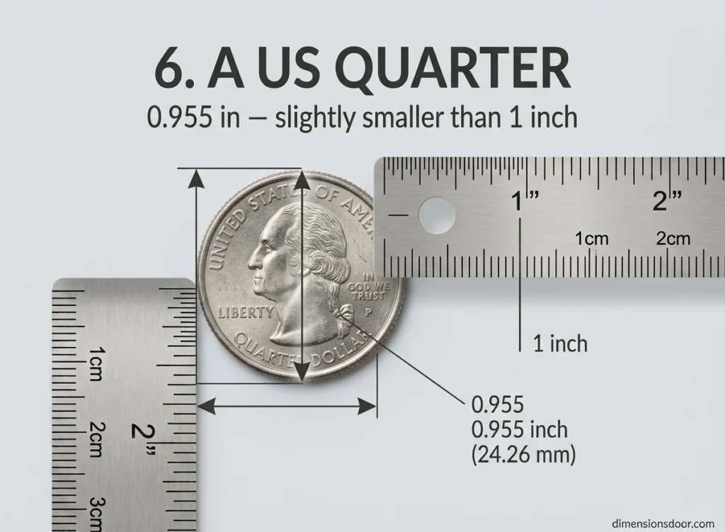 How Long Is 1 Inch? 15 Real-Life Examples, Comparisons & Visual Guide