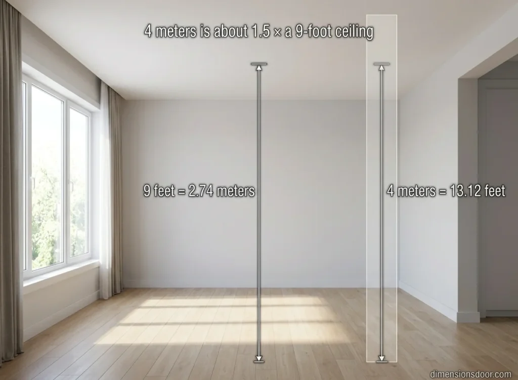 How Long Is 4 Meters Visually