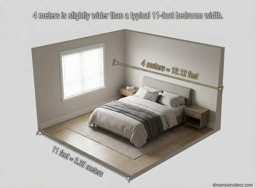 How Long Is 4 Meters Visually