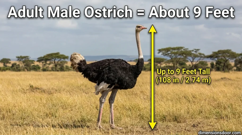 How Tall Is 9 Feet Compared to a Human