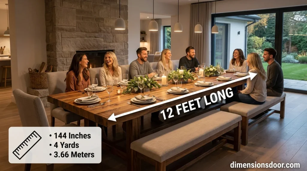How Big Is 12 Feet Visually?