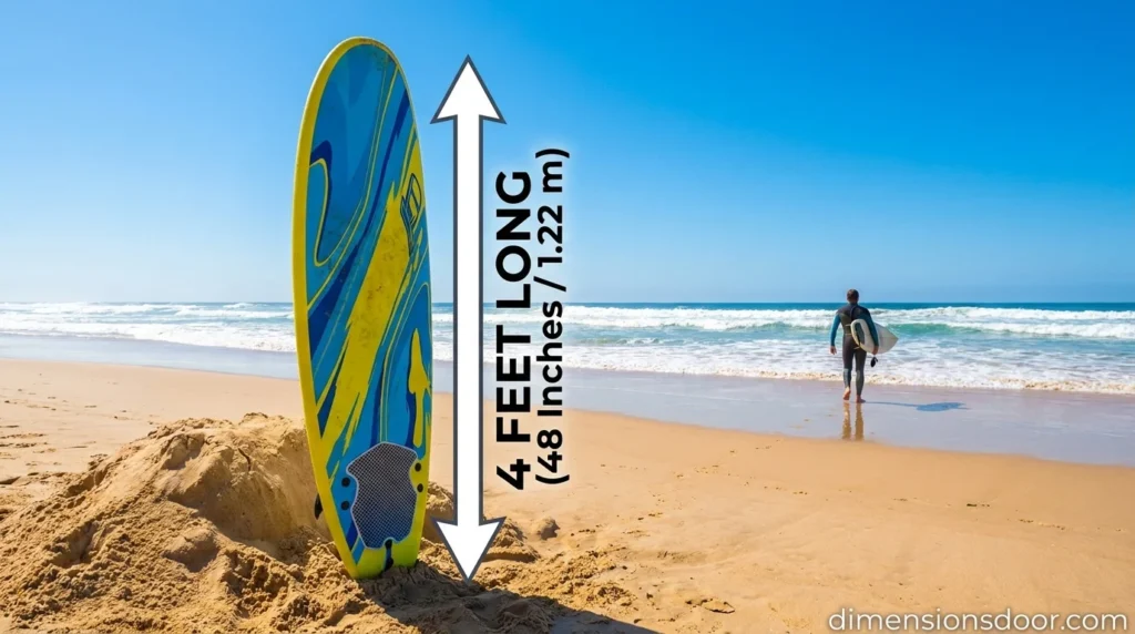 How Long Is 4 Feet Visually?