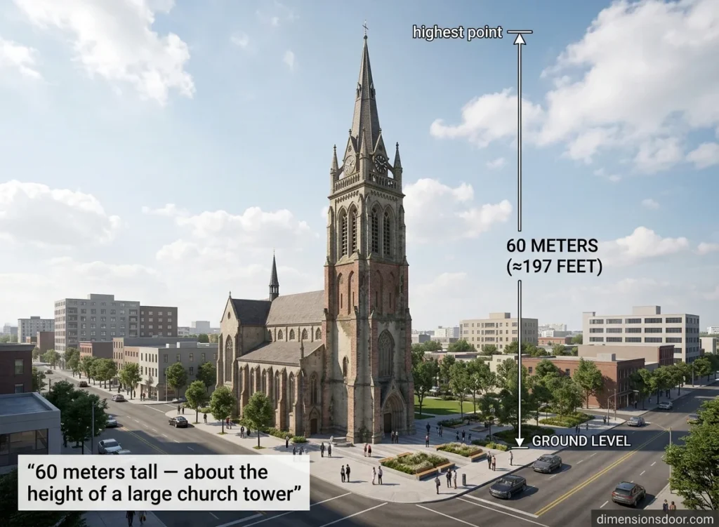 How Long Is 60 Meters? 15 Real-Life Comparisons, Examples & Visual Guide