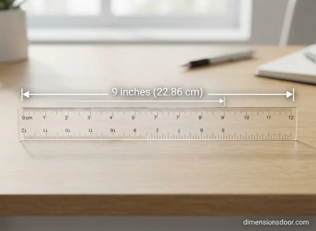 How Long Is 9 Inches? 20 Real-Life Examples, Comparisons & Visual Guide