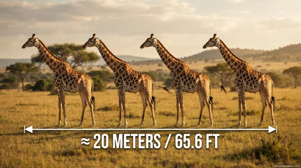 How Long Is 20 Meters