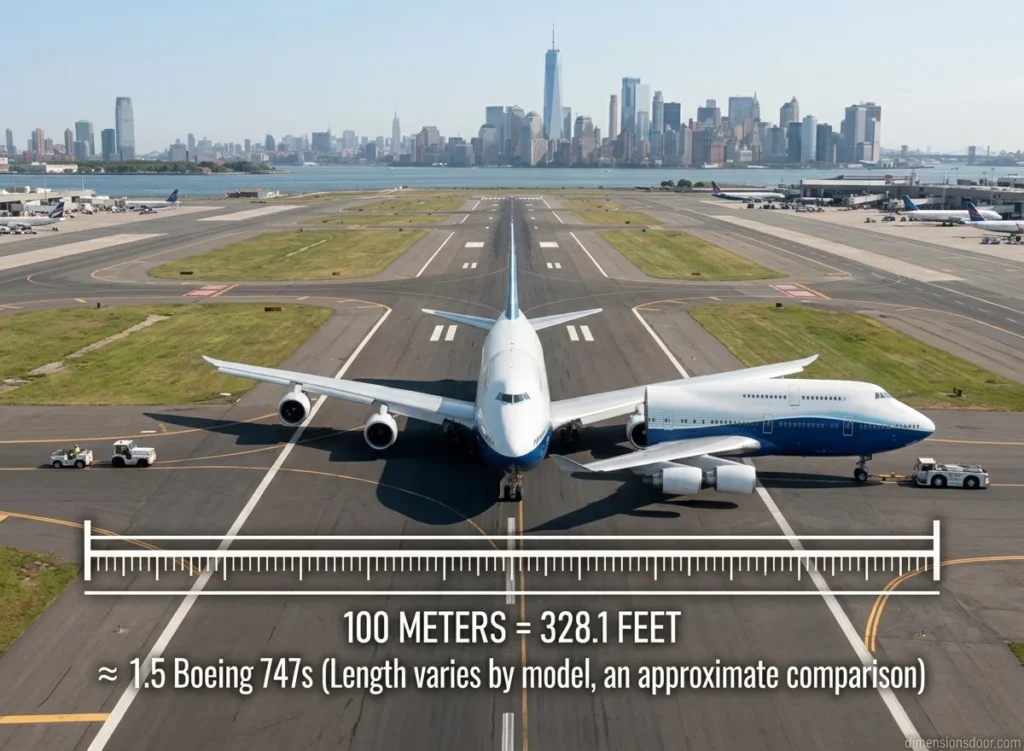 How Long Is 100 Meters? 15 Real-Life Comparisons, Examples & Visual Guide