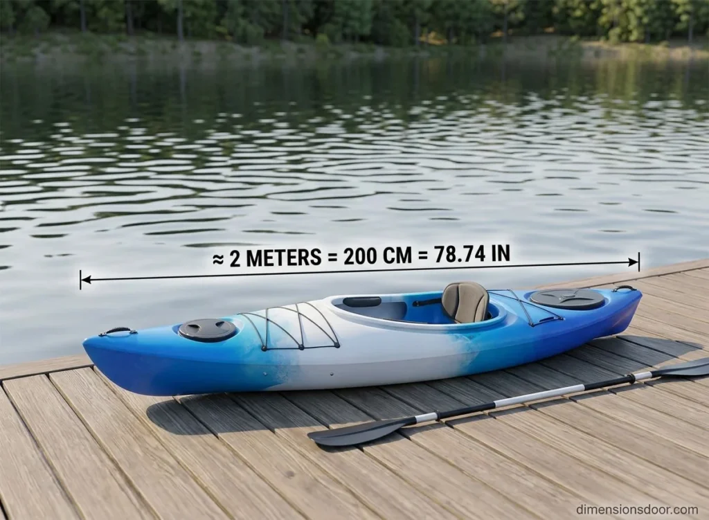 2 Meter Long Object