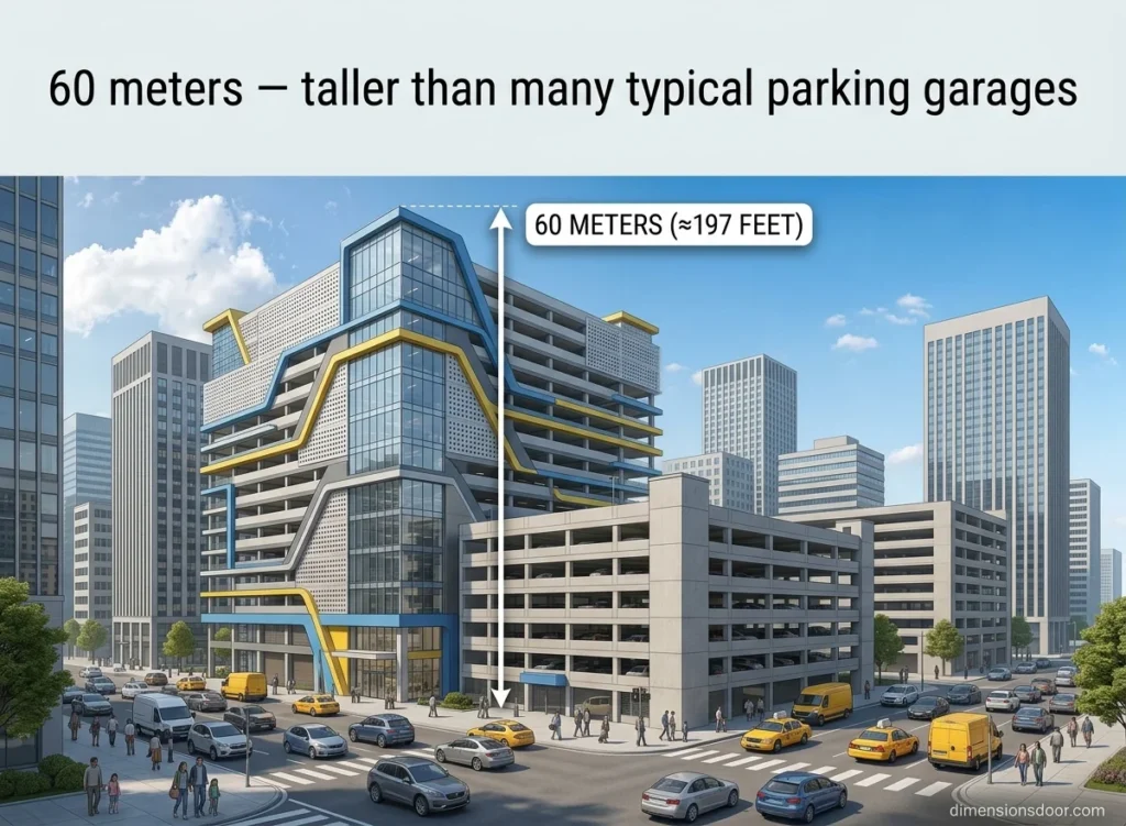 How Long Is 60 Meters? 15 Real-Life Comparisons, Examples & Visual Guide