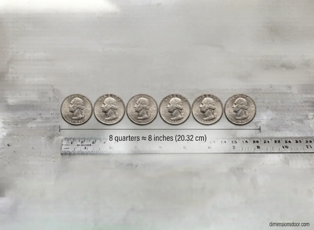 How Long Is 8 Inches? 20 Real-Life Examples, Comparisons & Visual Guide