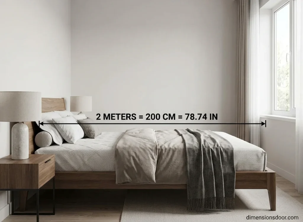 How Long Is 2 Meters