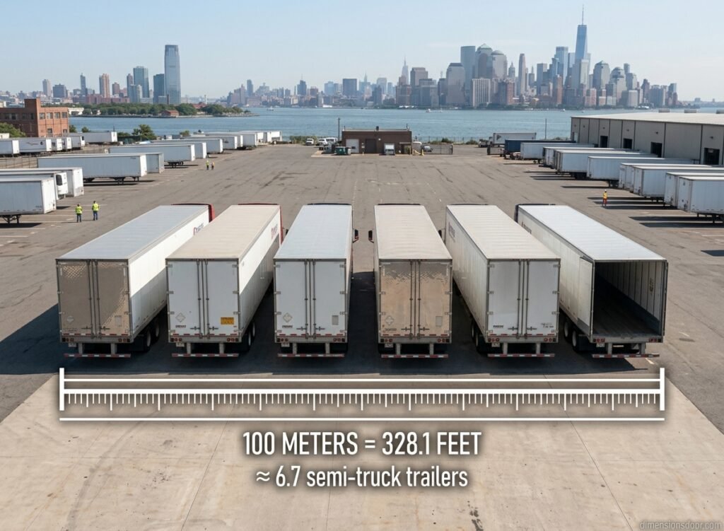 How Long Is 100 Meters? 15 Real-Life Comparisons, Examples & Visual Guide