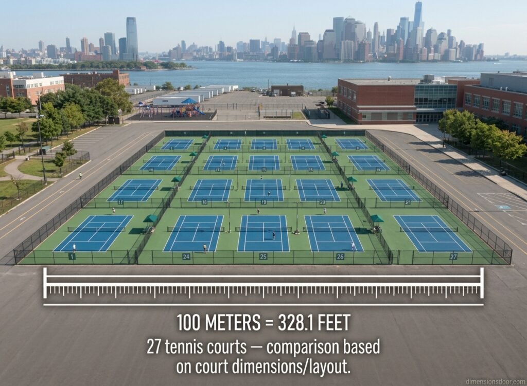How Long Is 100 Meters? 15 Real-Life Comparisons, Examples & Visual Guide