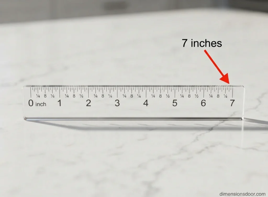 How Long Is 7 Inches? 22 Real-Life Examples, Comparisons & Visual Guide