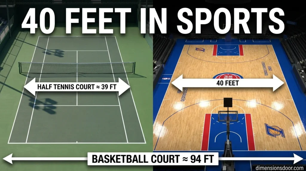 How Long Is 40 Feet