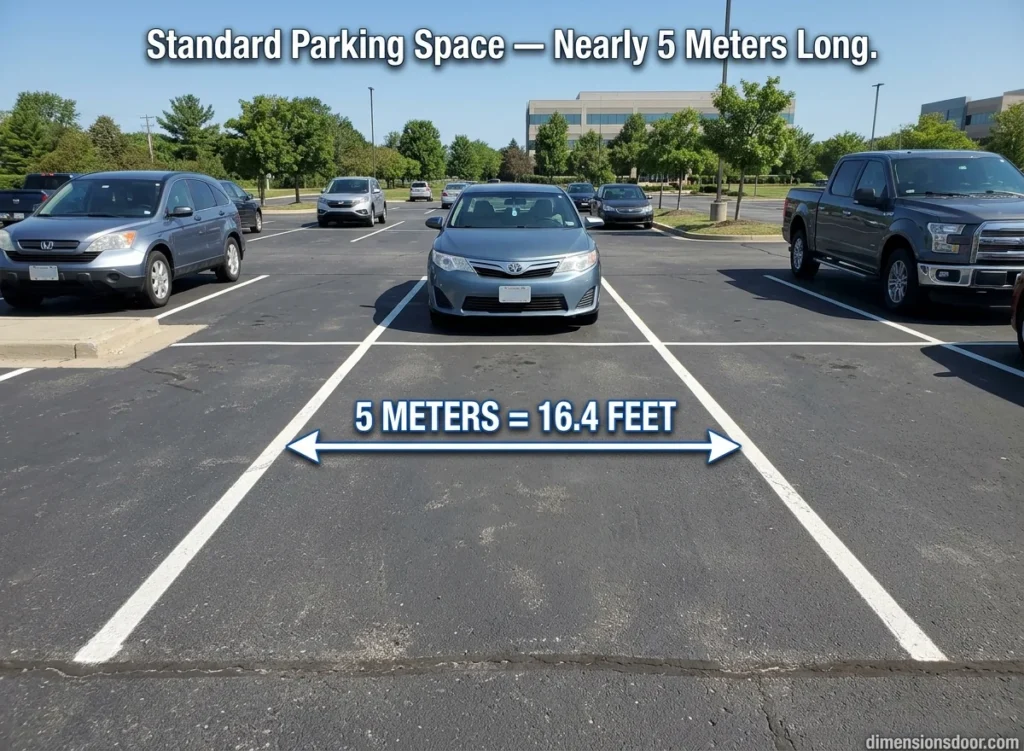 How Long Is 5 Meters in Feet and Inches?