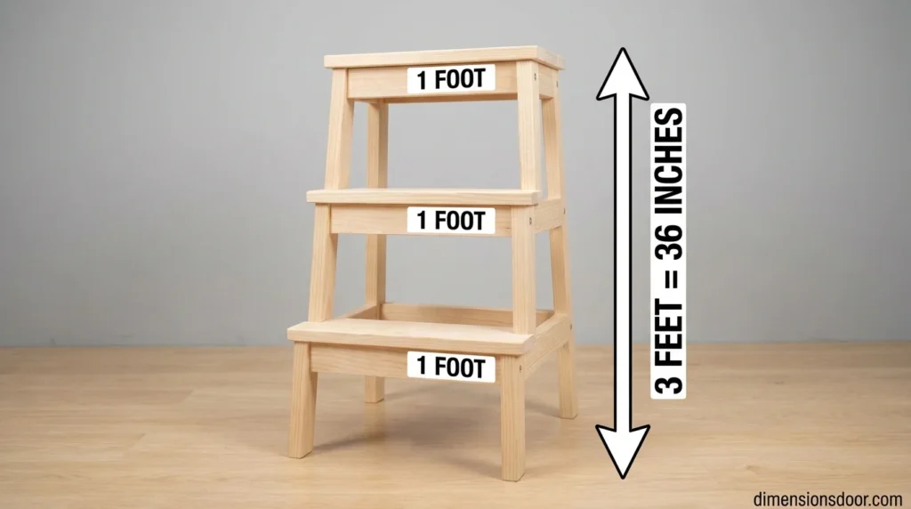 How to Visualize 3 Feet
