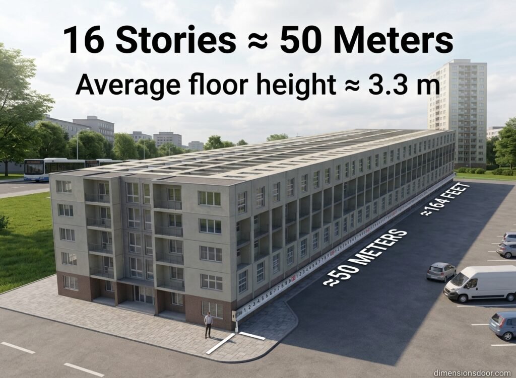 How Long Is 50 Meters? 15 Real-Life Examples, Comparisons & Visual Guide