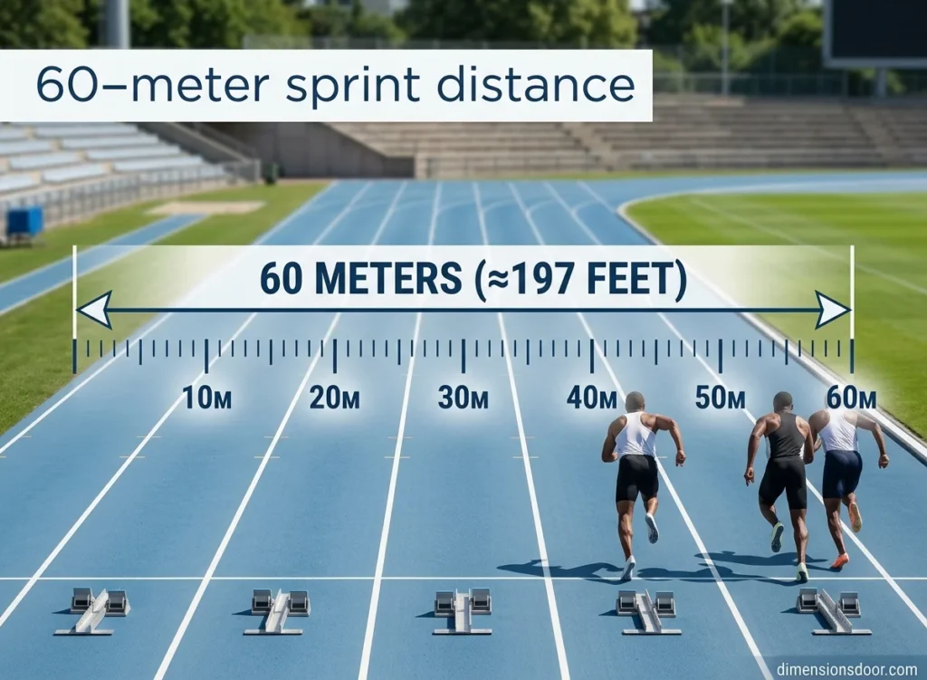 How Long Is 60 Meters? 15 Real-Life Comparisons, Examples & Visual Guide