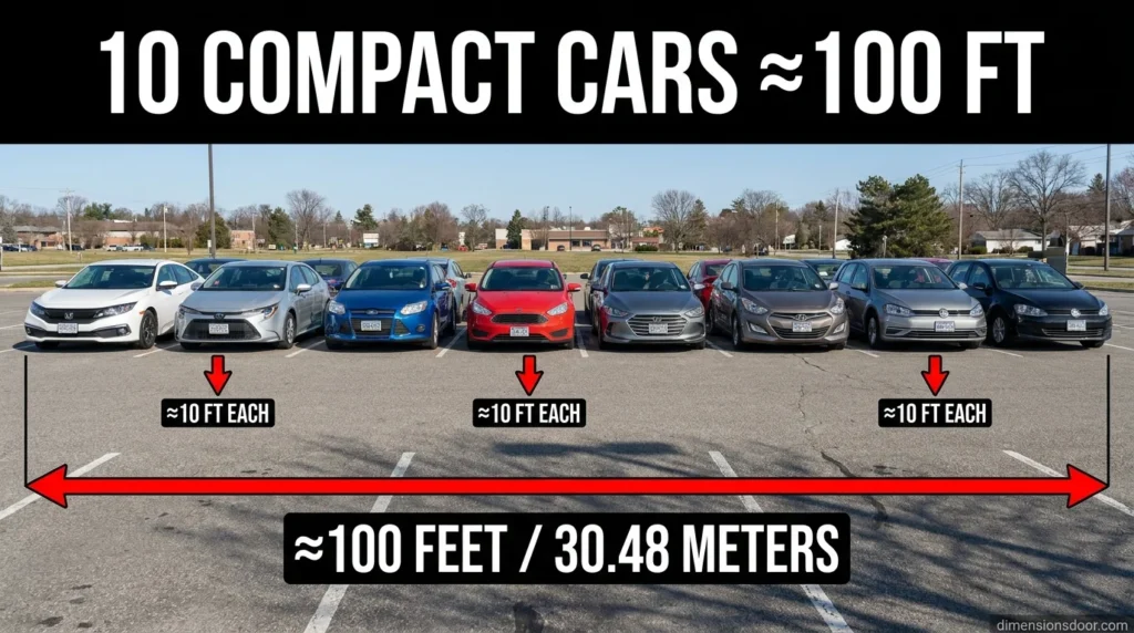 100 Feet Matters in Everyday U.S. Life