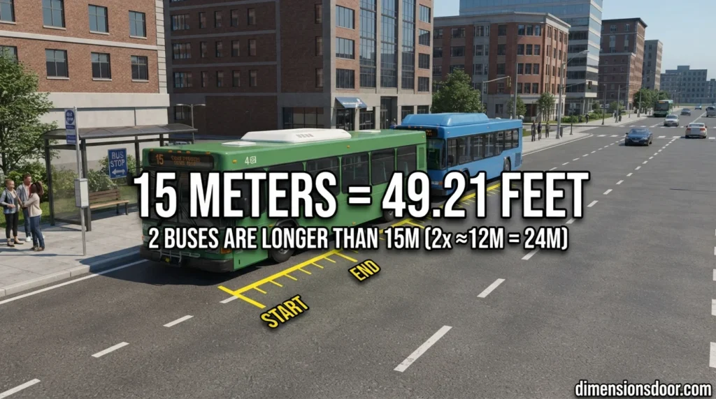 How Long Is 15 Meters