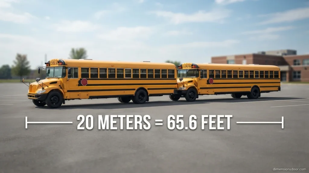 How Long Is 20 Meters