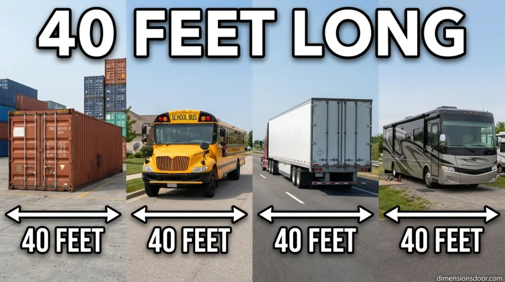 How Long Is 40 Feet