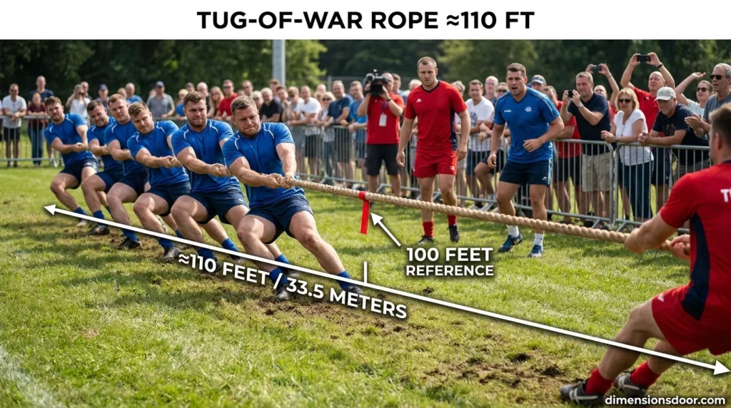 Real-Life Things That Are 100 Feet Long