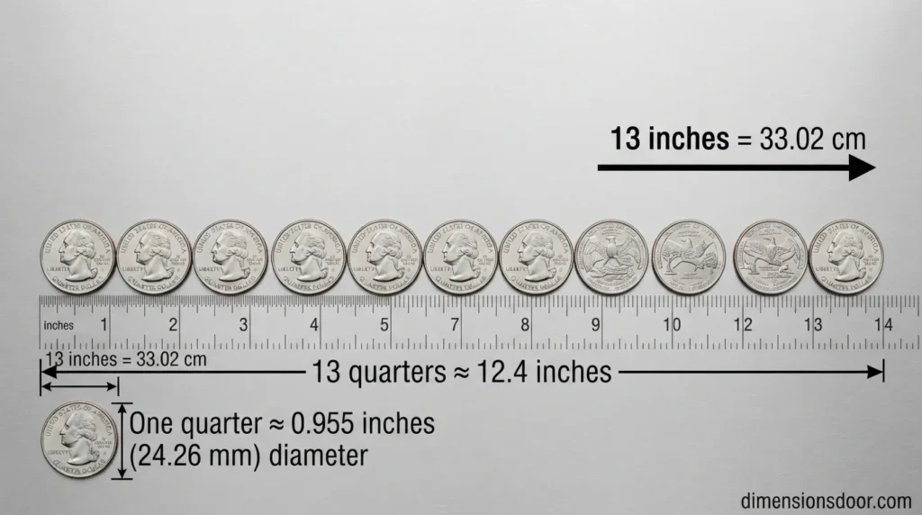 15 Real-Life Examples of 13 Inches