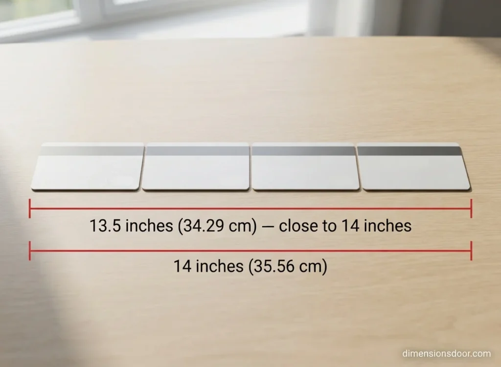How Long Is 14 Inches? 20 Real-Life Examples, Comparisons & Visual Guide