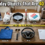 How Long Is 40 cm? 15 Everyday Objects That Are 40 Centimeters Long