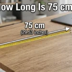 How Long Is 75 cm? 15 Everyday Objects That Are 75 Centimeters Long