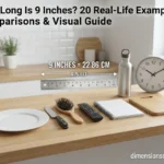 How Long Is 9 Inches? 20 Real-Life Examples, Comparisons & Visual Guide