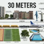 How Long Is 30 Meters? 17 Real-Life Examples, Comparisons & Visual Guide