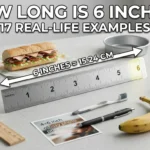 How Long Is 6 Inches? 17 Real-Life Examples & Visual Comparison