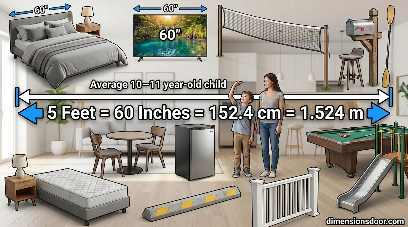 What Does 5 Feet Actually Look Like?